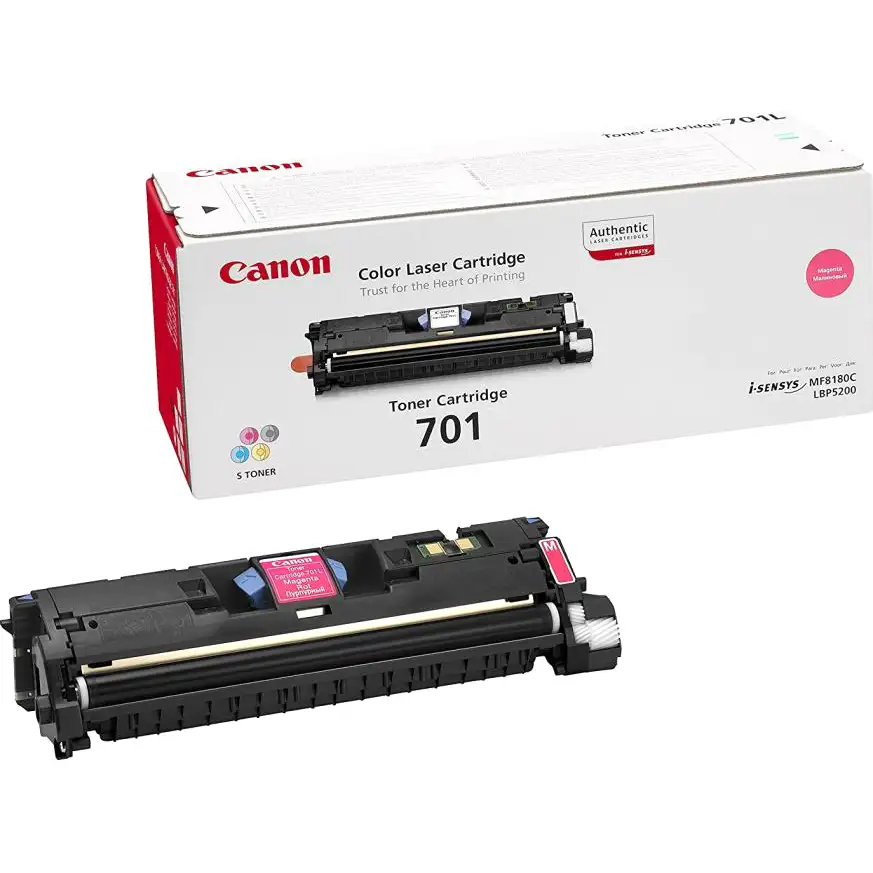 Тонер-картридж для лазерного принтера CANON 701 Magenta (9285A003)