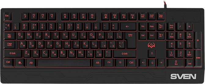 Клавиатура игровая SVEN KB-G8300 Black (SV-019280)