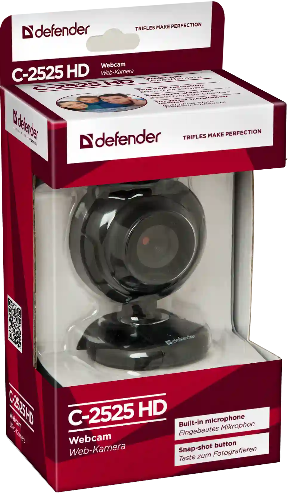 Веб-камера DEFENDER C-2525HD (63252)