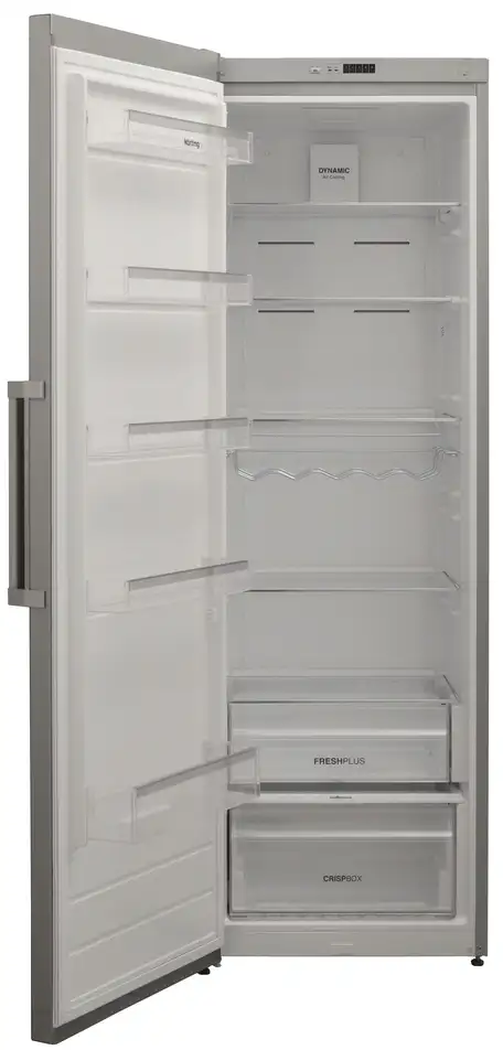Холодильник KORTING KNF 1857 X, нержавеющая сталь