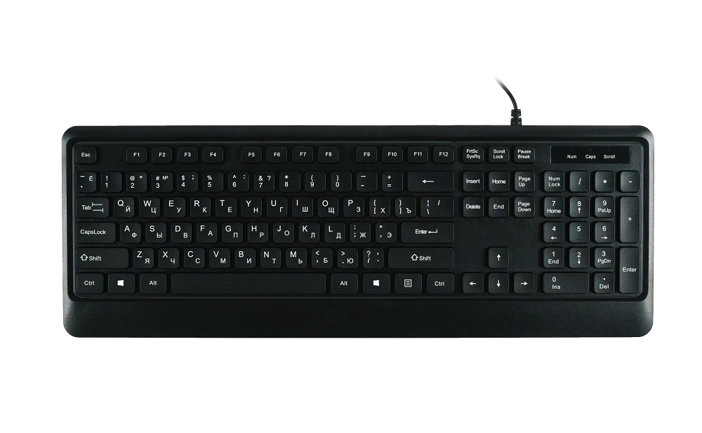 Комплект (клавиатура + мышь) проводной FOXLINE MK120