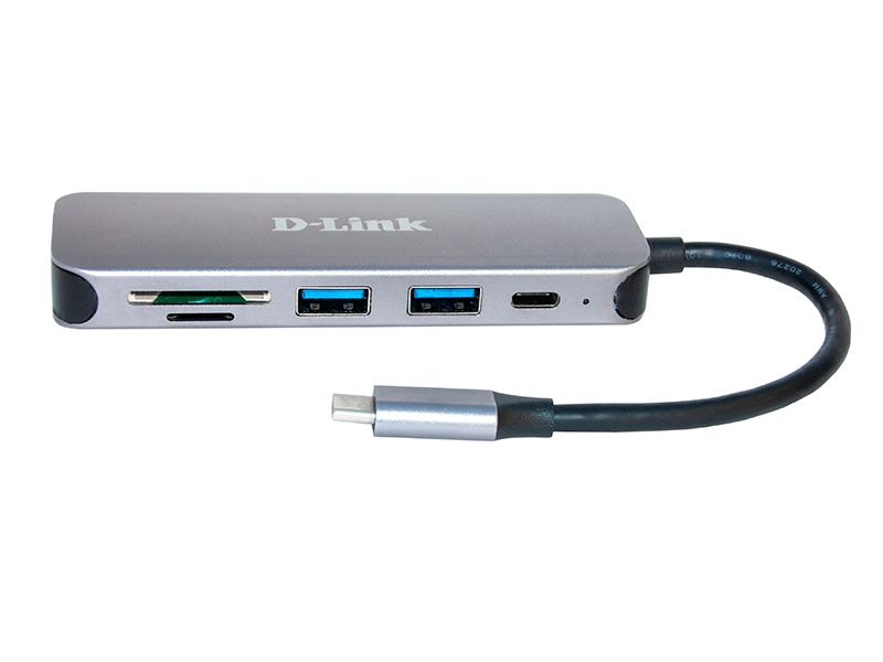 USB-концентратор D-LINK DUB-2325/A1A Gray