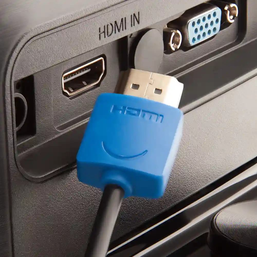 Видеокабель GREENCONNECT HDMI SLIM (GCR-51585) 0.5m, сине-черный