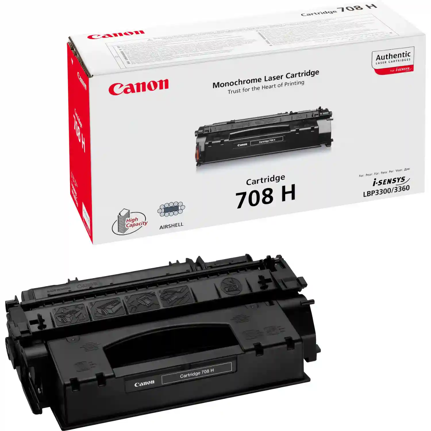 Картридж для лазерного принтера CANON 708 H Black (0917B002)