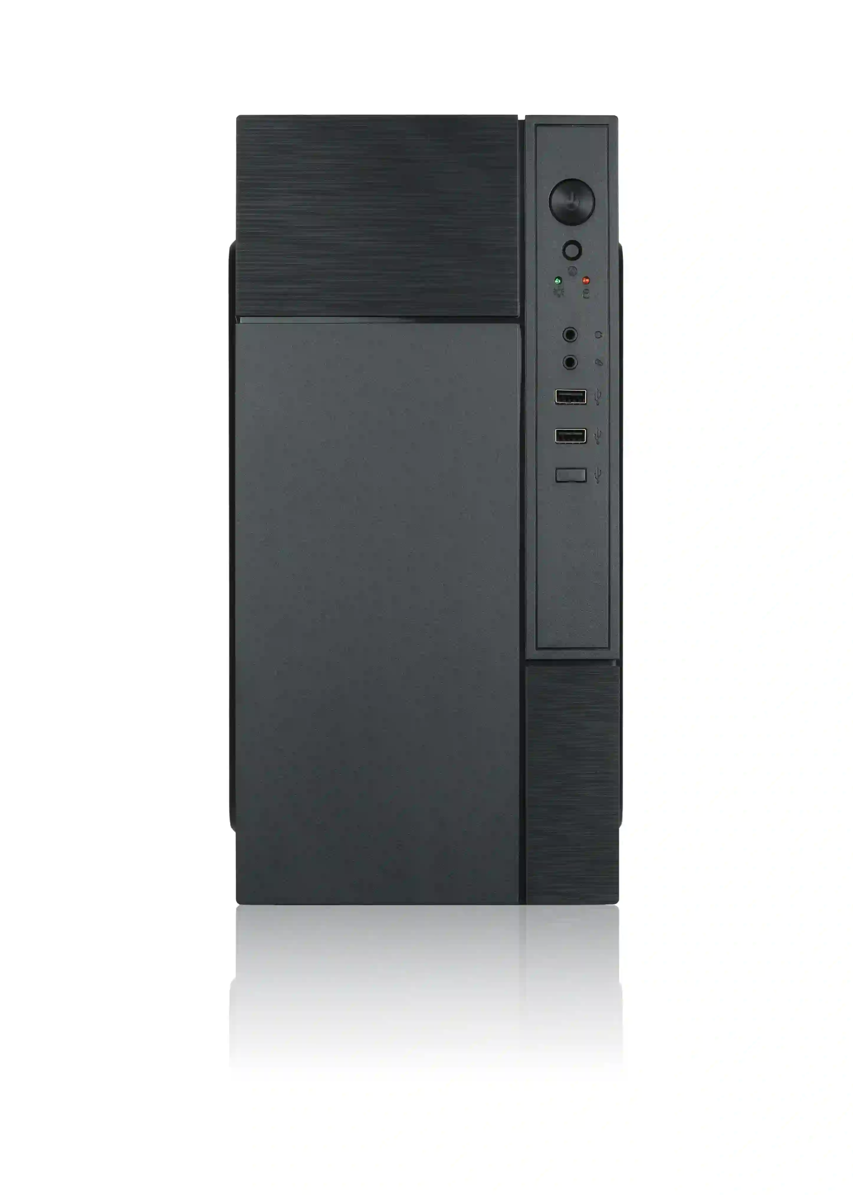 Корпус для ПК с БП FOXLINE Forza Black (FZ-017-SX450R)
