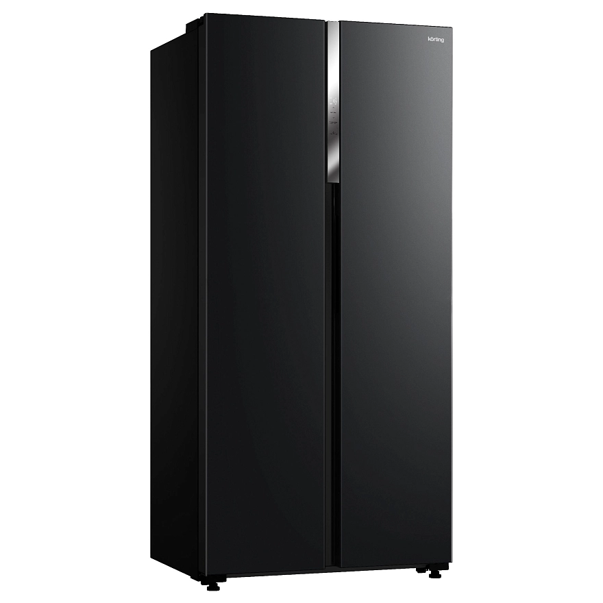 Холодильник KORTING KNFS 83414 N, Side-by-Side, черный