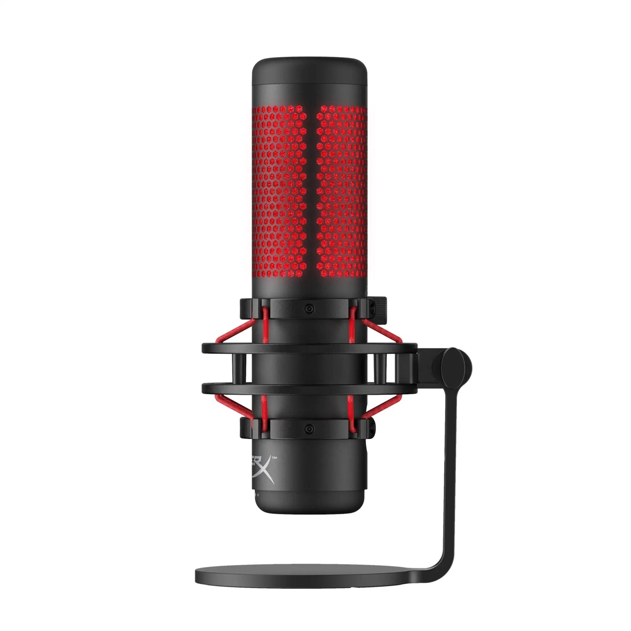 Микрофон для стрима HYPERX QuadCast Black (4P5P6AA)