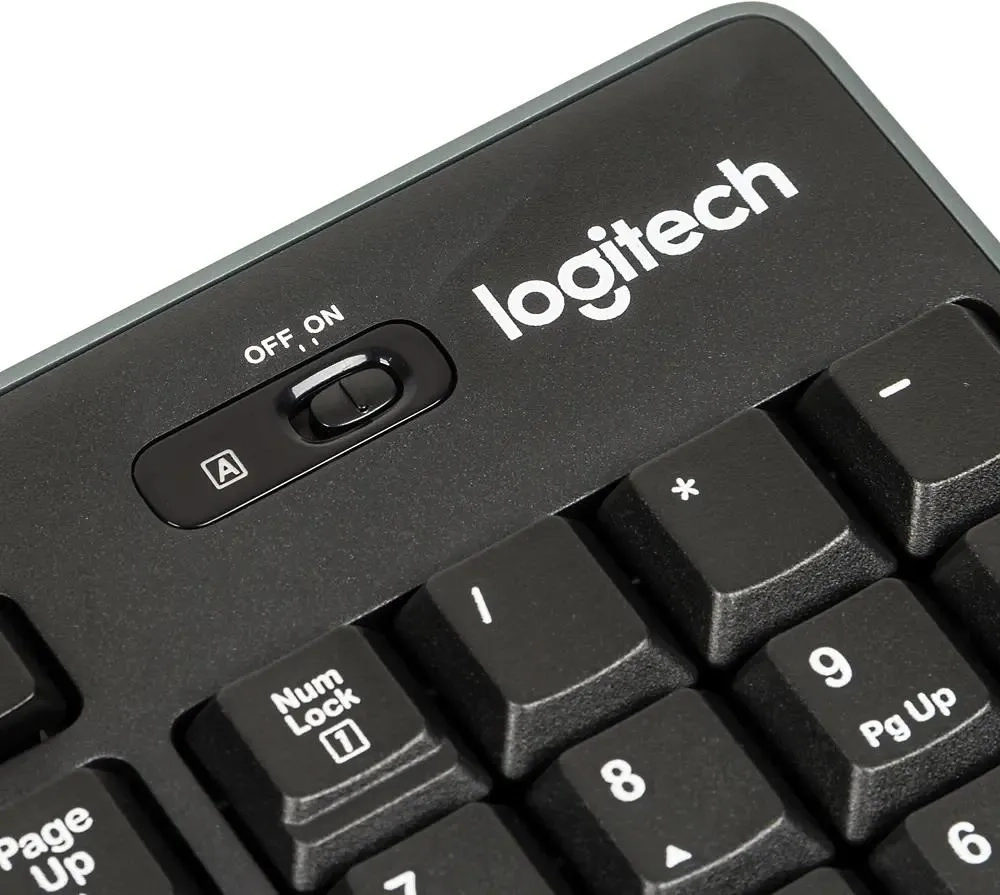 Комплект (клавиатура + мышь) беспроводной LOGITECH MK270 (920-004518)