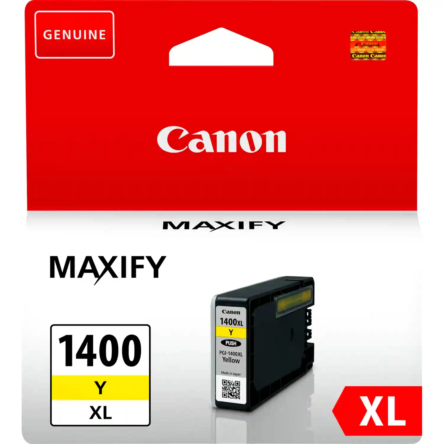 Картридж для струйного принтера CANON INK PGI-1400XL Y EMB 9204B001