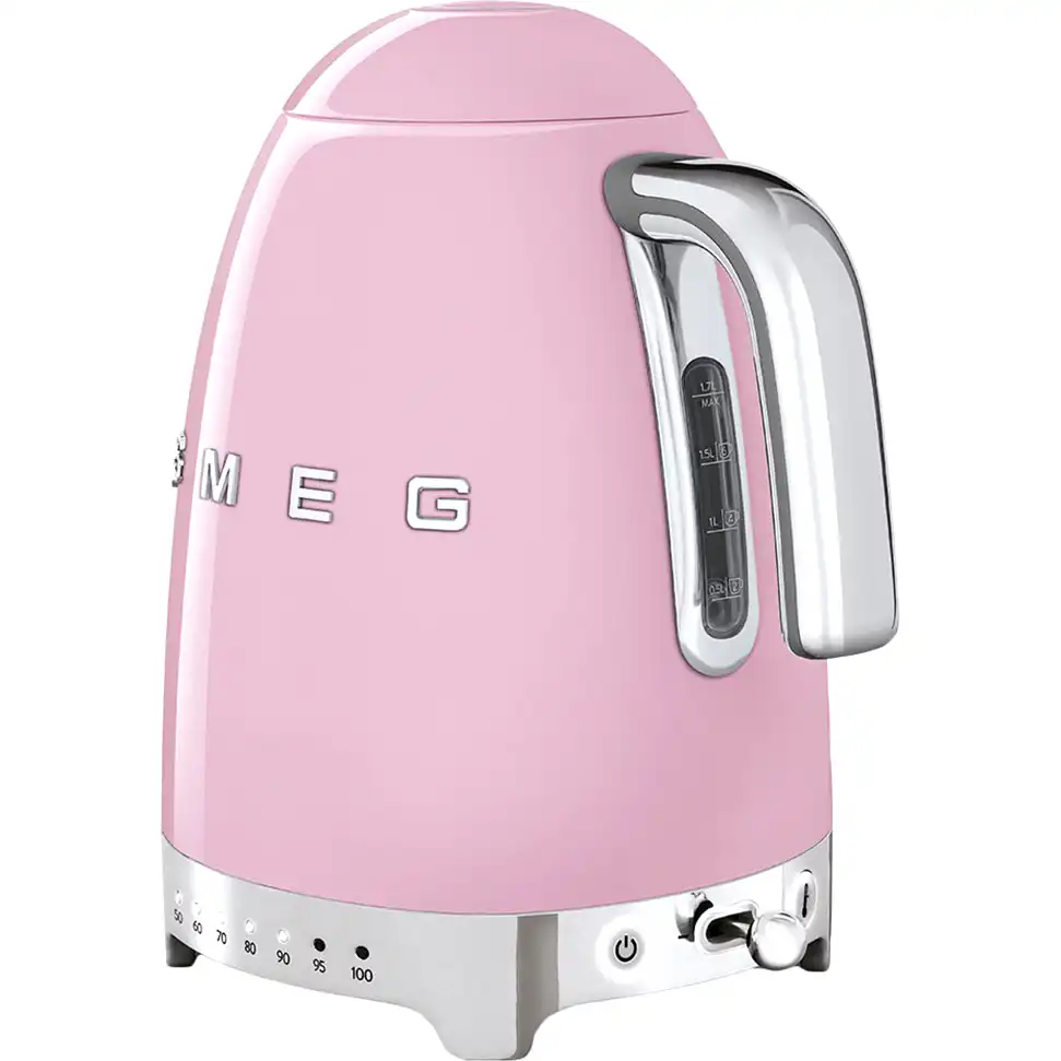 Чайник электрический SMEG KLF04PKEU, розовый