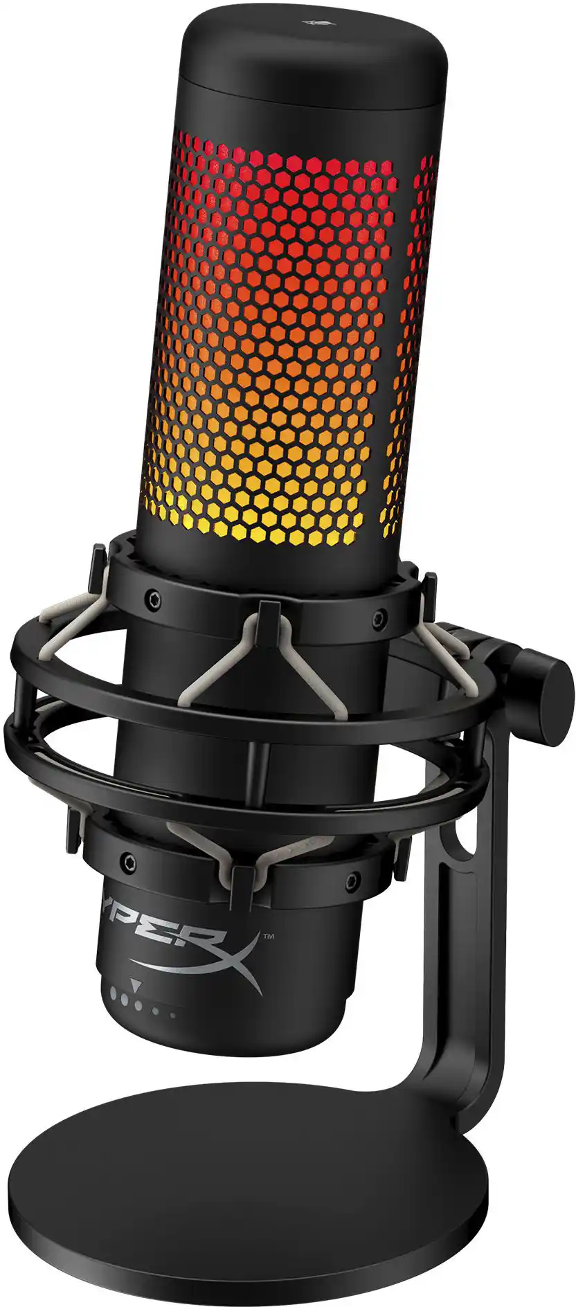 Микрофон для стрима HYPERX QuadCast S Black (4P5P7AA)