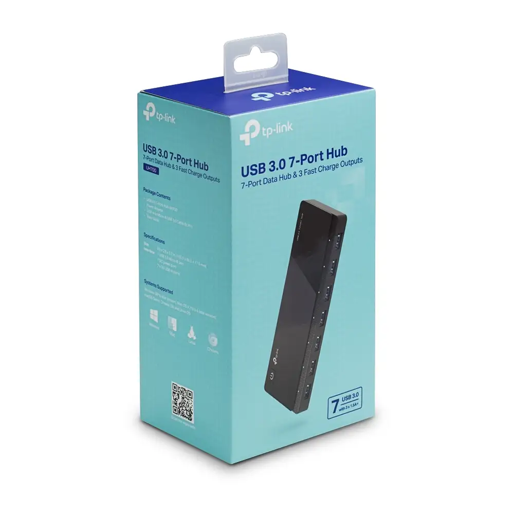 USB-концентратор TP-LINK UH700 Black
