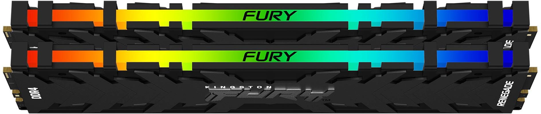 Оперативная память KINGSTON FURY Renegade RGB DIMM DDR4 16GB (2x8GB) 4266 MHz (KF442C19RBAK2/16)