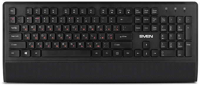 Комплект (клавиатура + мышь) беспроводной SVEN KB-C3800W (SV-017293)