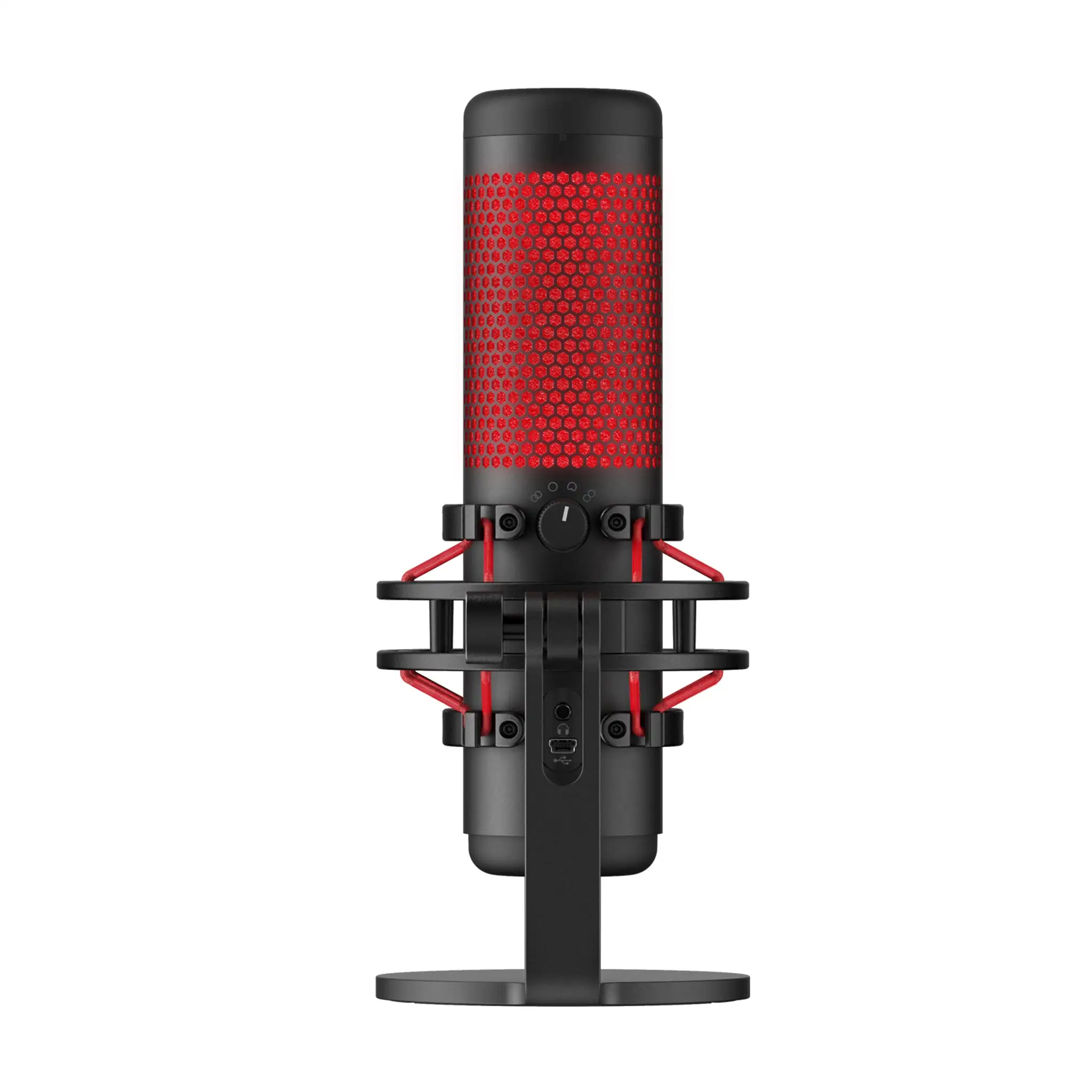Микрофон для стрима HYPERX QuadCast Black (4P5P6AA)